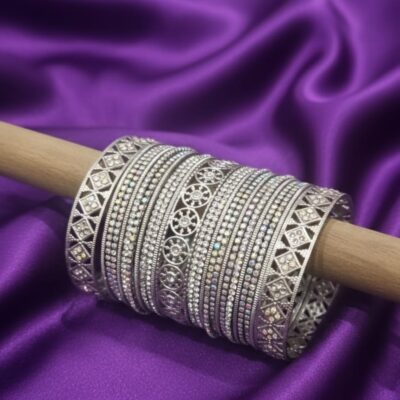 Silver Maharani Set