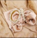 Pearl Ghungroo Kara Pair