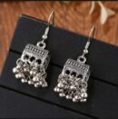 Silver Booti Jhumki (Small)