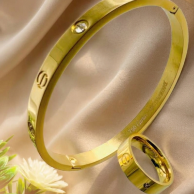 Cartier Minimalist Combo Set (Ring+Handcuff)
