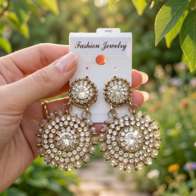 Pearl Golden Earrings