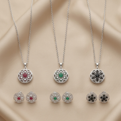 Abstract Designed Zircon set