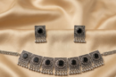 Antique square (Studs & Pendent set)