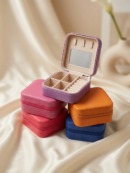 Soft Touch Square Jewellery Box