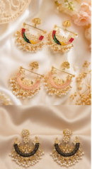 Pankhi Golden Jhumkay