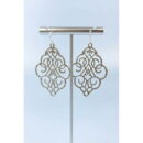 Silver Designer Drop earring