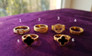 Luxury Golden Anti Tarnish Rings